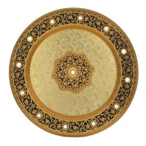 قیمت زیر لوستری زیر لوستری دورلوستری پیش ساخته مدل دایره 160 اوکتا پی وی سی سانتی سپاهان سقف