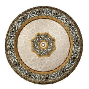 خرید قیمت زیر لوستری زیر لوستری دورلوستری پیش ساخته مدل دایره 160 اوکتا پی وی سی سانتی سپاهان سقف