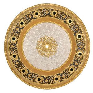 قیمت زیر لوستری زیر لوستری دورلوستری پیش ساخته مدل دایره 160 ساده سانتی پی وی سی سپاهان سقف