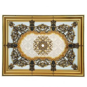 خرید دور لوستری زیر لوستری پیش ساخته پی وی سی سبک مستطیل سپاهان سقف سایز کوچک ضد آب