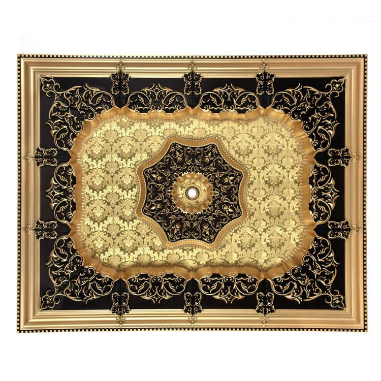 خرید دور لوستری زیر لوستری پی وی سی سبک مستطیل سپاهان سقف سایز متوسط ضد آب