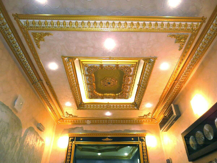 گل سقفی دور لوستری زیر لوستری ضد آب مستطیل سپاهان سقف