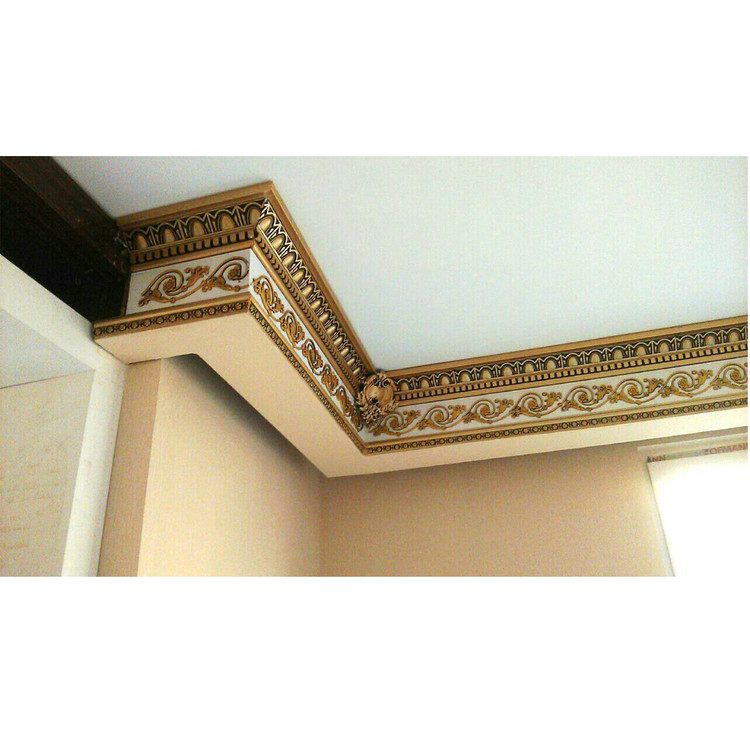 قیمت ابزار گلویی نورمخفی پی وی سی پلی استایرن طلایی مشکی سپاهان سقف