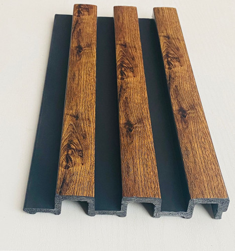 ترمووال 15 سانتی چوب گردویی پی وی سی پلی استایرن لاین نوری