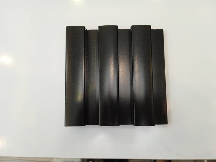 خرید دیوارپوش ترمووال 15 سانتی مشکی پی وی سی پلی استایرن لاکچری لاین نوری