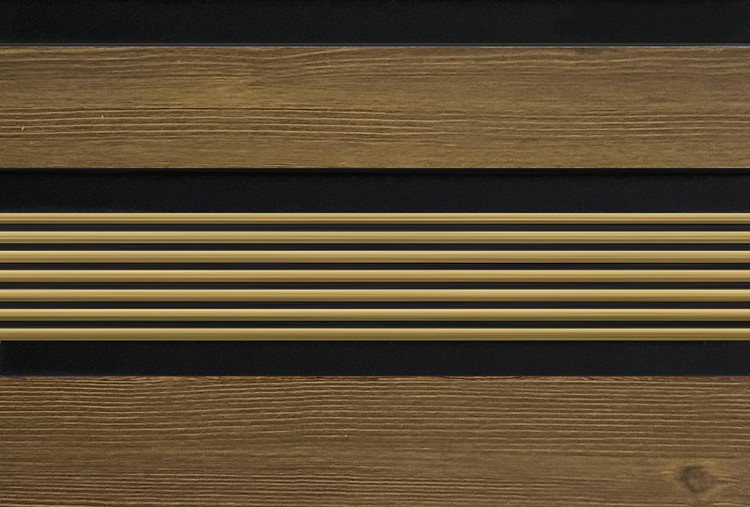 قیمت دیوارپوش ترمووال 20 سانتی چام شیاردار طلاکوب پی وی سی پلی استایرن لاکچری