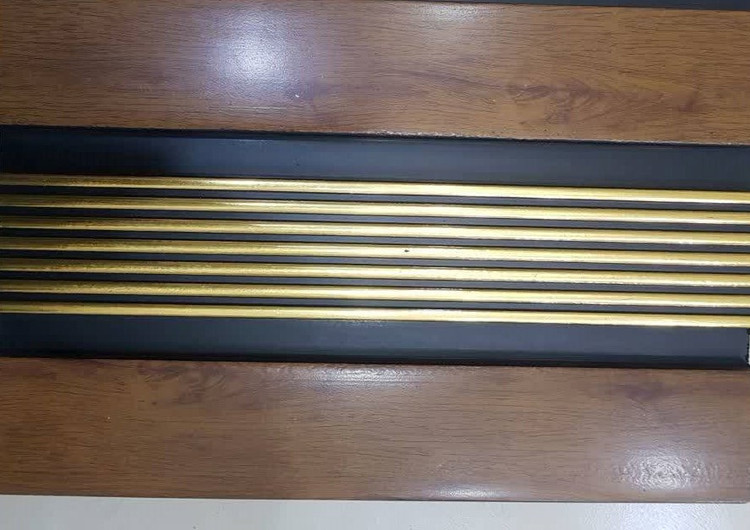 قیمت دیوارپوش ترمووال 20 سانتی کرم افرا شیاردار طلاکوب پی وی سی پلی استایرن لاکچری