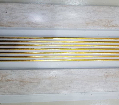 قیمت ترمووال دیوارپوش کرم افرا 20 سانتی شیاردار طلاکوب لاکچری