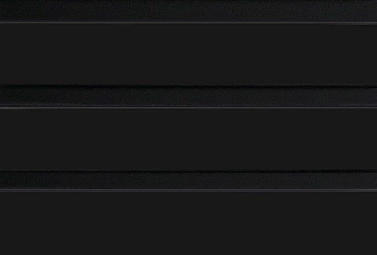 قیمت ترمووال دیوارپوش مشکی ساده و شیاردار پی وی سی و پلی استایرن 20 سانتی مات