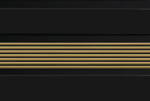 قیمت ترمووال دیوارپوش مشکی طلاکوب پی وی سی پلی استایرن 20 سانتی لاکچری