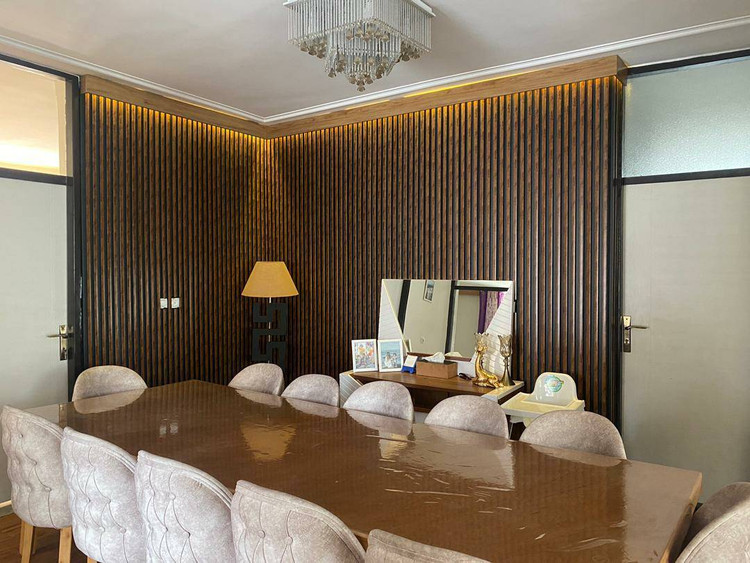 قیمت ترمووال 15 سانتی چوب گردویی پی وی سی پلی استایرن لاین نوری