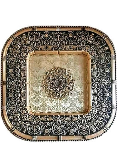 گل سقفی دور لوستری زیرلوستری پیش ساخته مربع دینا