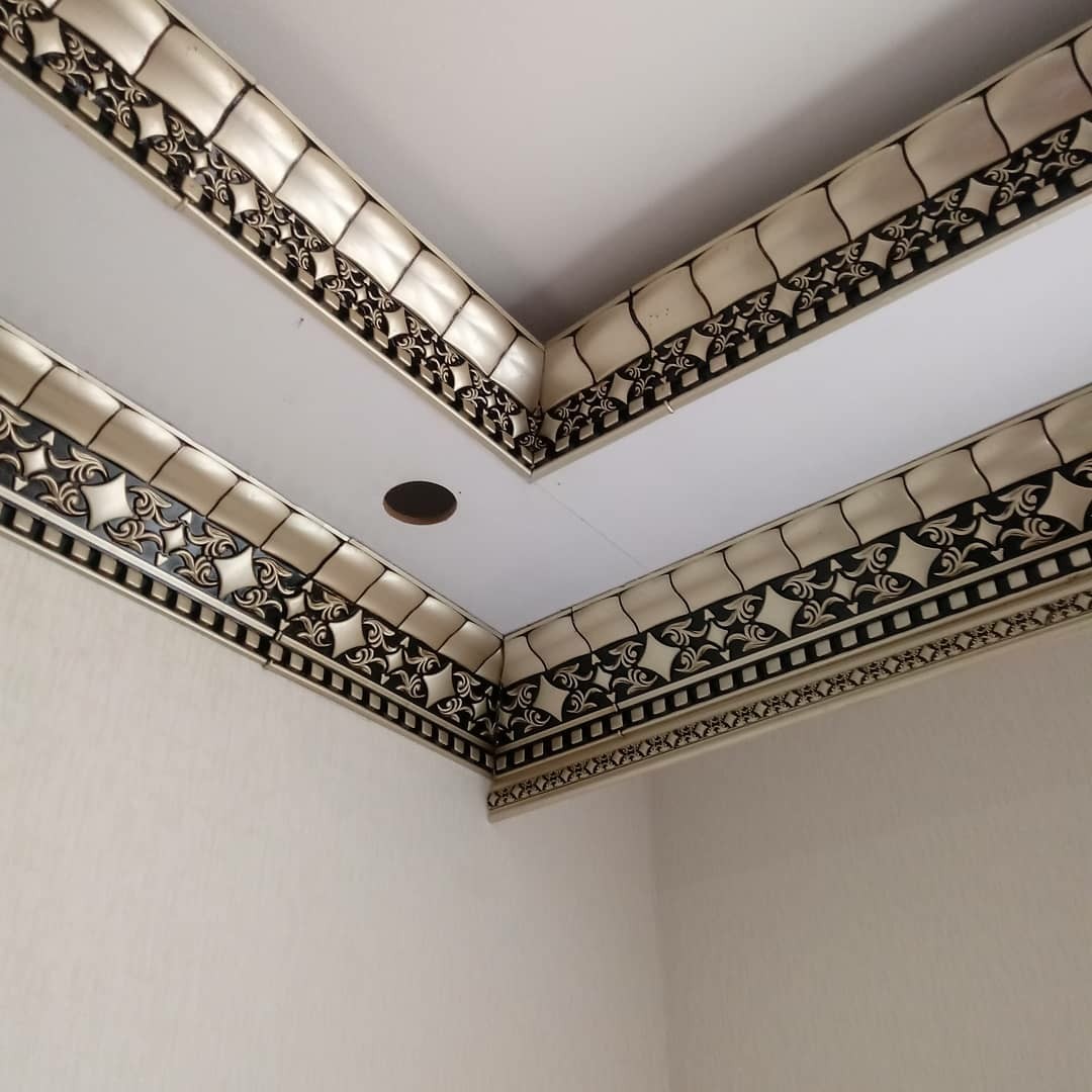قیمت ابزار گلویی نورمخفی پی وی سی طلایی مشکی سپاهان سقف