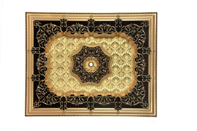 دورلوستری گل سقفی زیر لوستری پیش ساخته مستطیل تارا