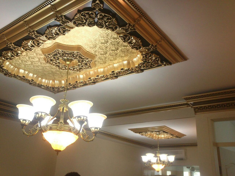 خرید دور لوستری زیرلوستری گل سقفی پی وی سی