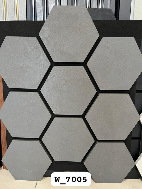 پانل هشت ضلعی رنگ سیمنت