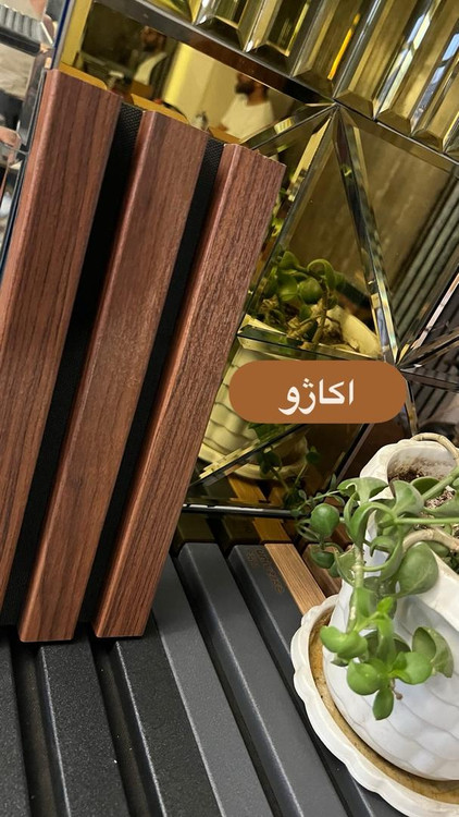 ترمووال طرح چوب گردویی 50 در 280 ام دی اف