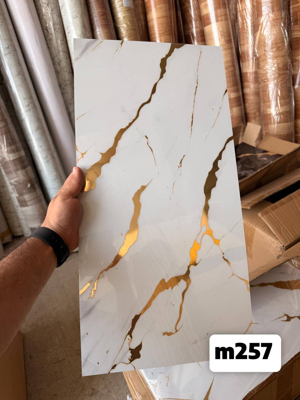 نصب آسان ماربل شیت فومی