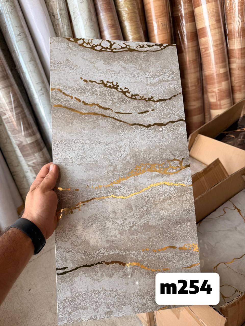 ماربل شیت چسبی