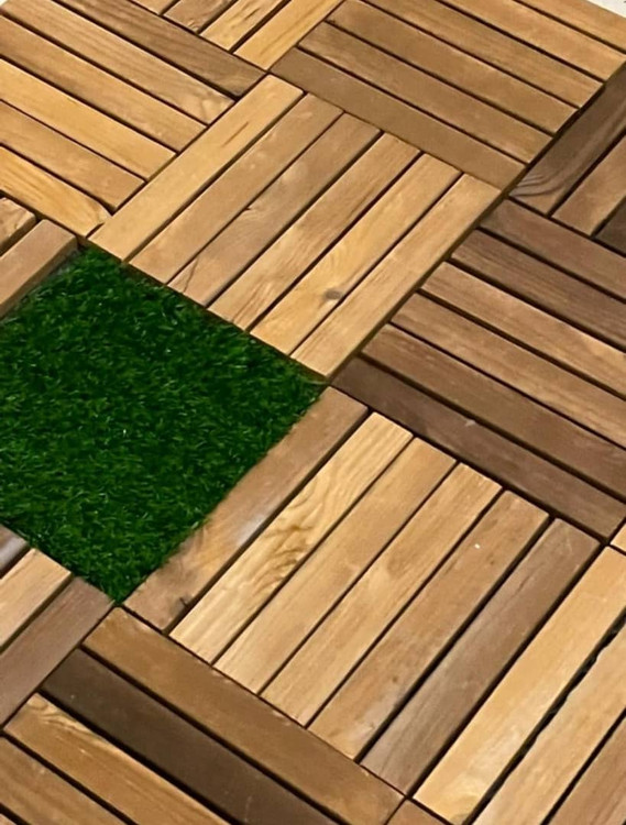 قیمت تایل ترموود چوبی ضد آب پشت پی وی سی