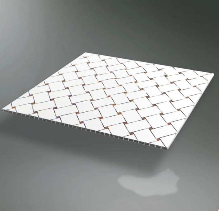 قیمت تایل پی وی سی 60 در 60 طرح حصیری قیمت مناسب