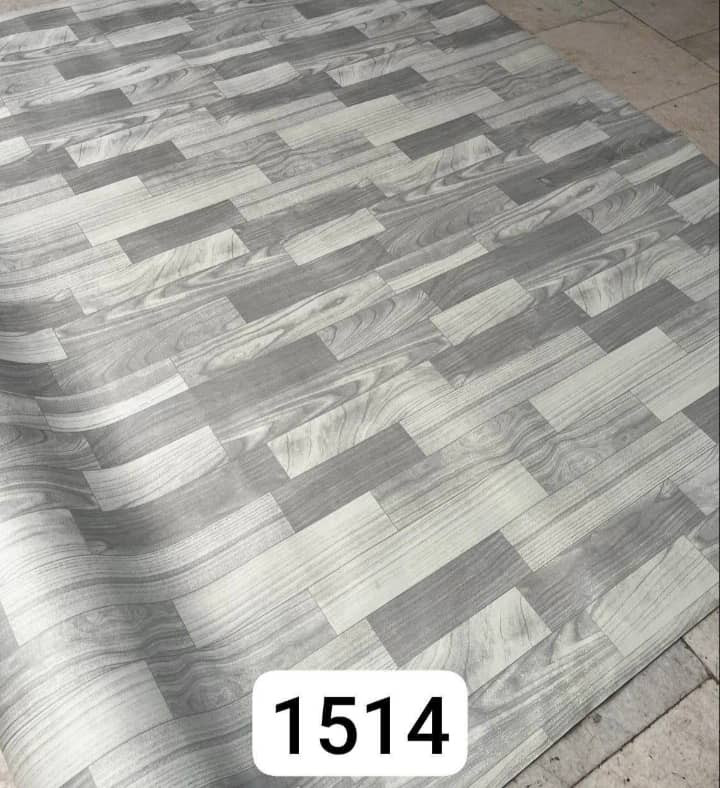 کفپوش رولی موکتی 2 در 15 متر پی وی سی طرح پارکت