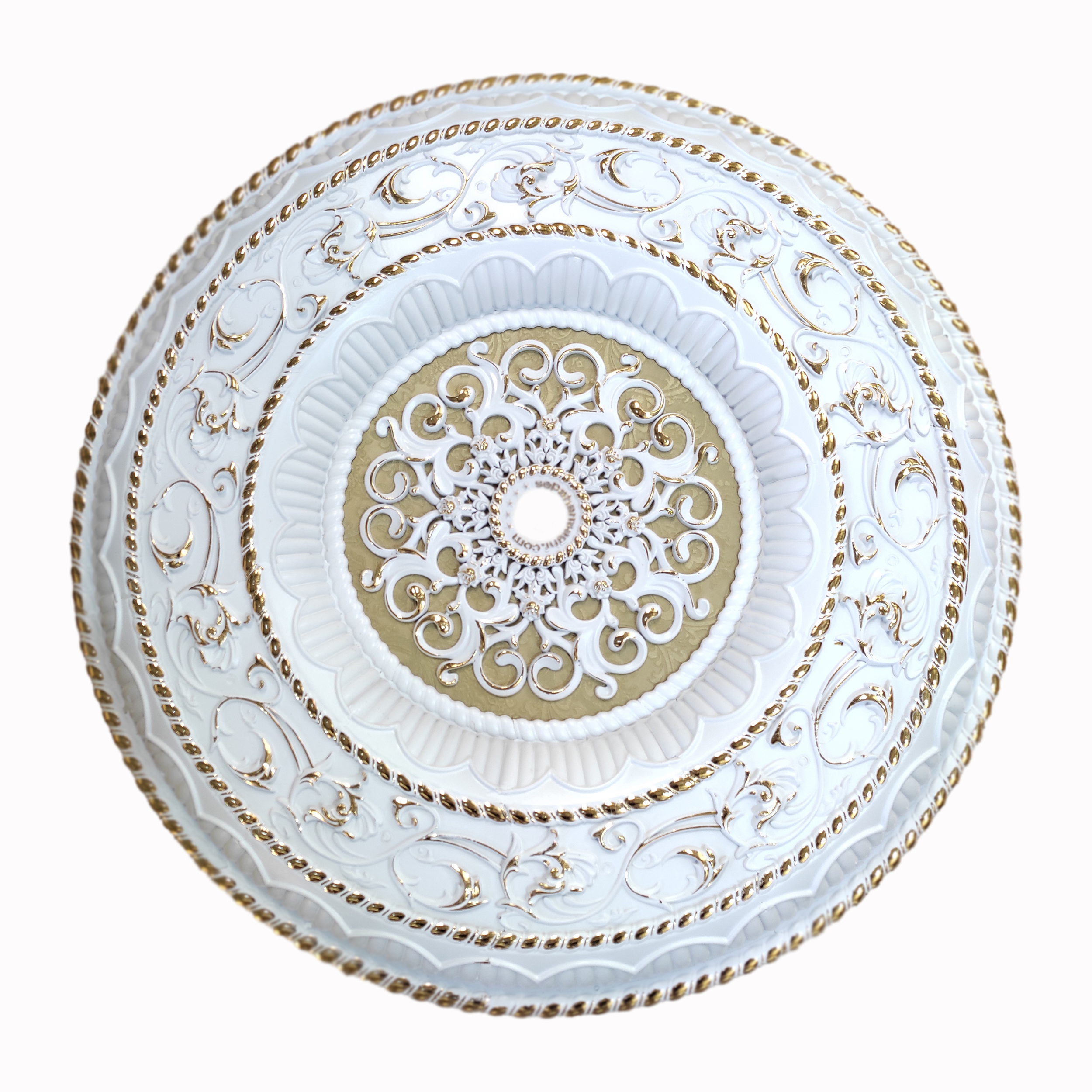 قیمت گل سقفی دورلوستری طرح دایره