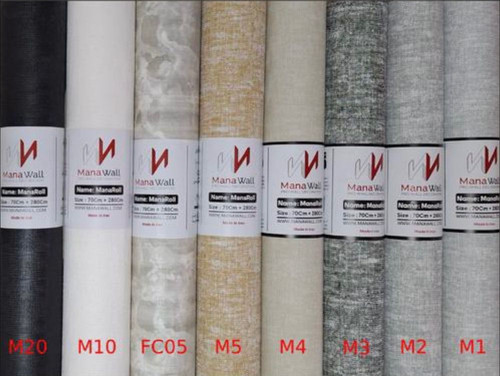 قیمت دیوارپوش رولی فومی کتان نصب آسان