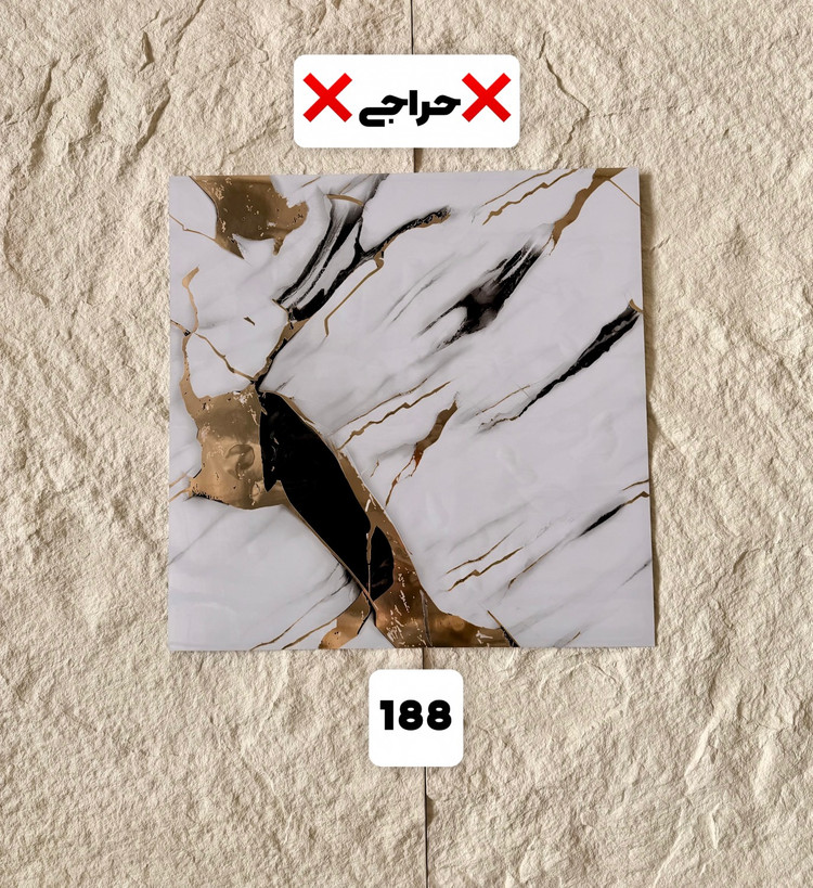 ماربل شیت فوم دار بین کابینتی پشت چسبدار 60 * 60 سانتی خودچسبدار سپاهان سقف