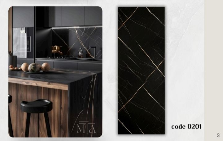 دیوارپوش پی وی سی بین کابینتی مارماروتایل 75 در 203 سانتی متر سپاهان سقف