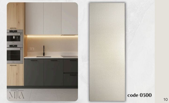 دیوارپوش پی وی سی بین کابینتی مارماروتایل 75 در 203 سانتی متر سپاهان سقف