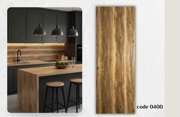 دیوارپوش پی وی سی بین کابینتی مارماروتایل 75 در 203 سانتی متر سپاهان سقف
