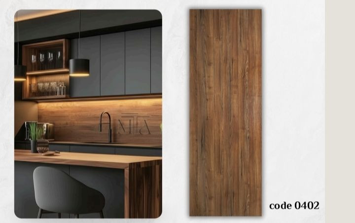 دیوارپوش پی وی سی بین کابینتی مارماروتایل 75 در 203 سانتی متر سپاهان سقف
